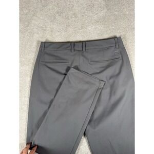 PUMA Golf Pants Mens Size 34/32 Grey Tour Performance Polyester Enjoy Golf